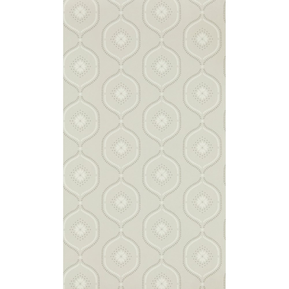 Milcombe Wallpaper 216879 by Sanderson in Silver Grey